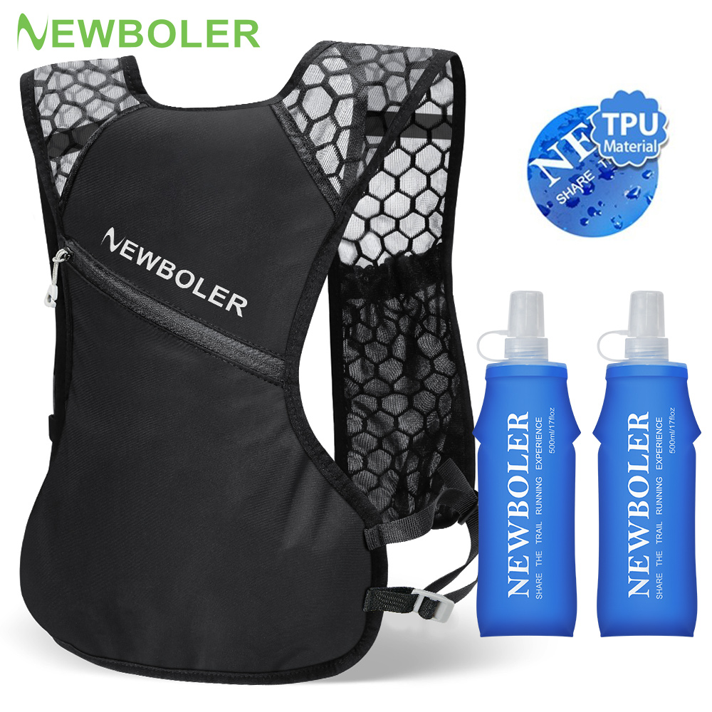 Running Hydration Vest - NEWBOLER Outdoor Trail Running Rugzak Ultralight