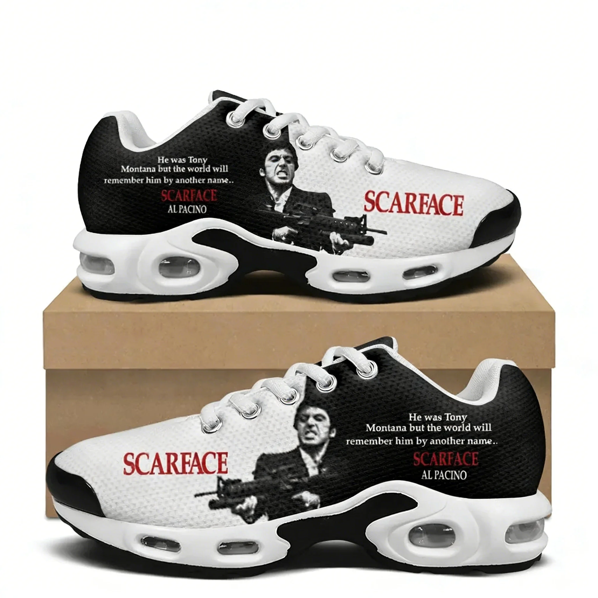 Running Gear Woman - Scarface Air Cushion Sneakers Hot Movie