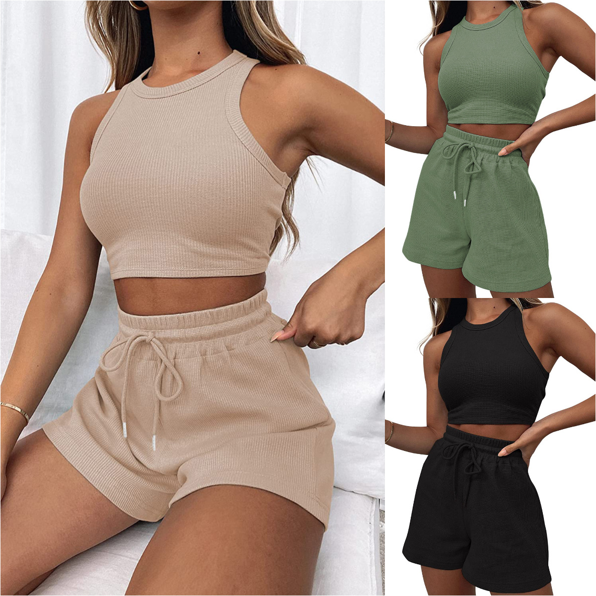 Running Gear Woman - Hot Verkoopt Dames Shorts 2-delige Set