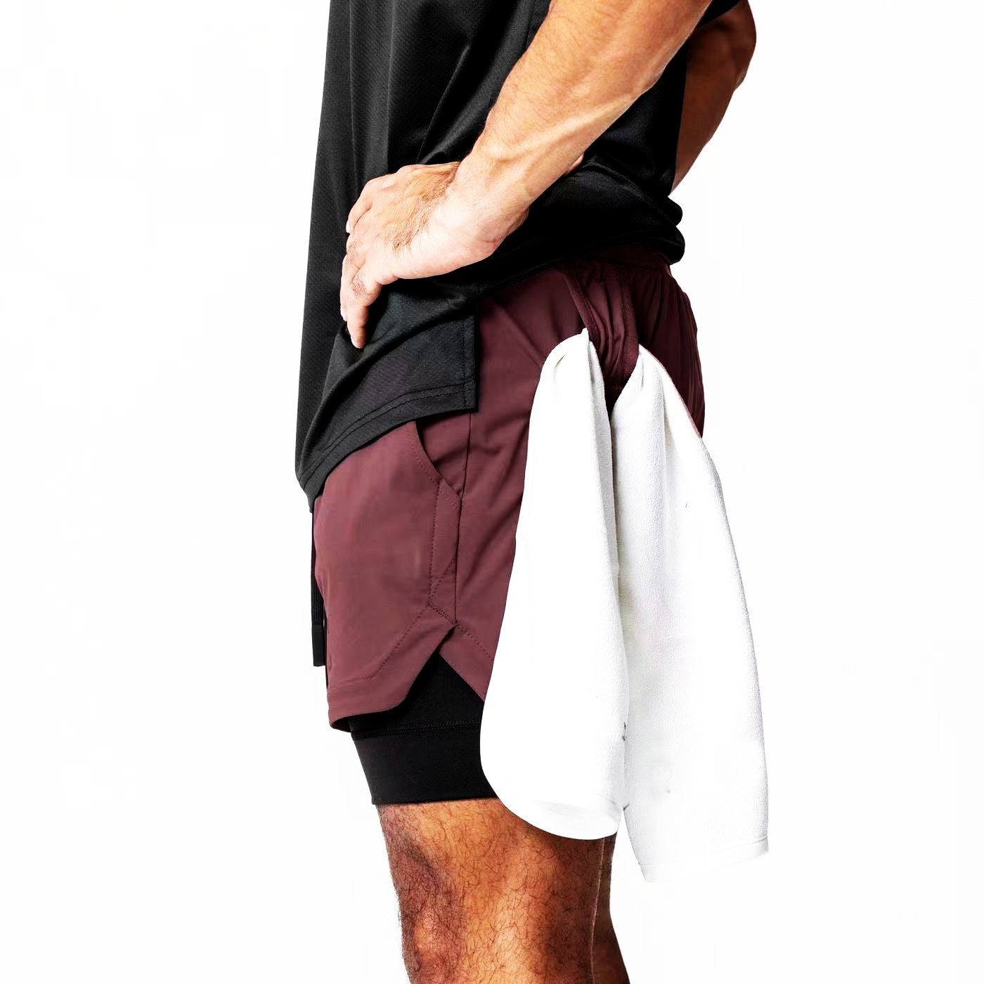 Ultragear Running - Hardloopshorts voor heren 2 in 1