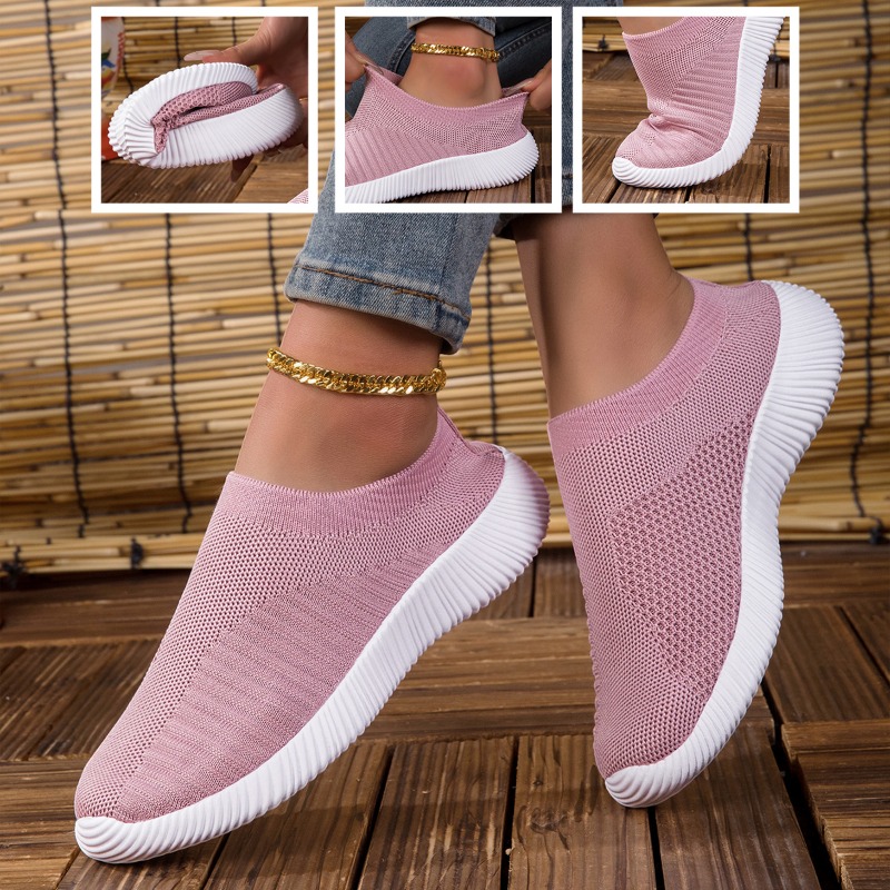 Running Gear Woman - Dames Sneakers Ademend Gebreid Mesh Comfortabele