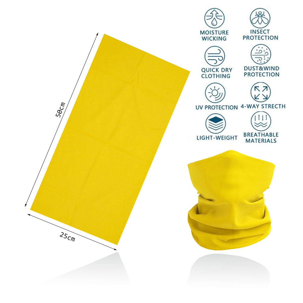 Gele Buis Outdoor Bandana Vrou - Running Gear Yellow recensie en prijs