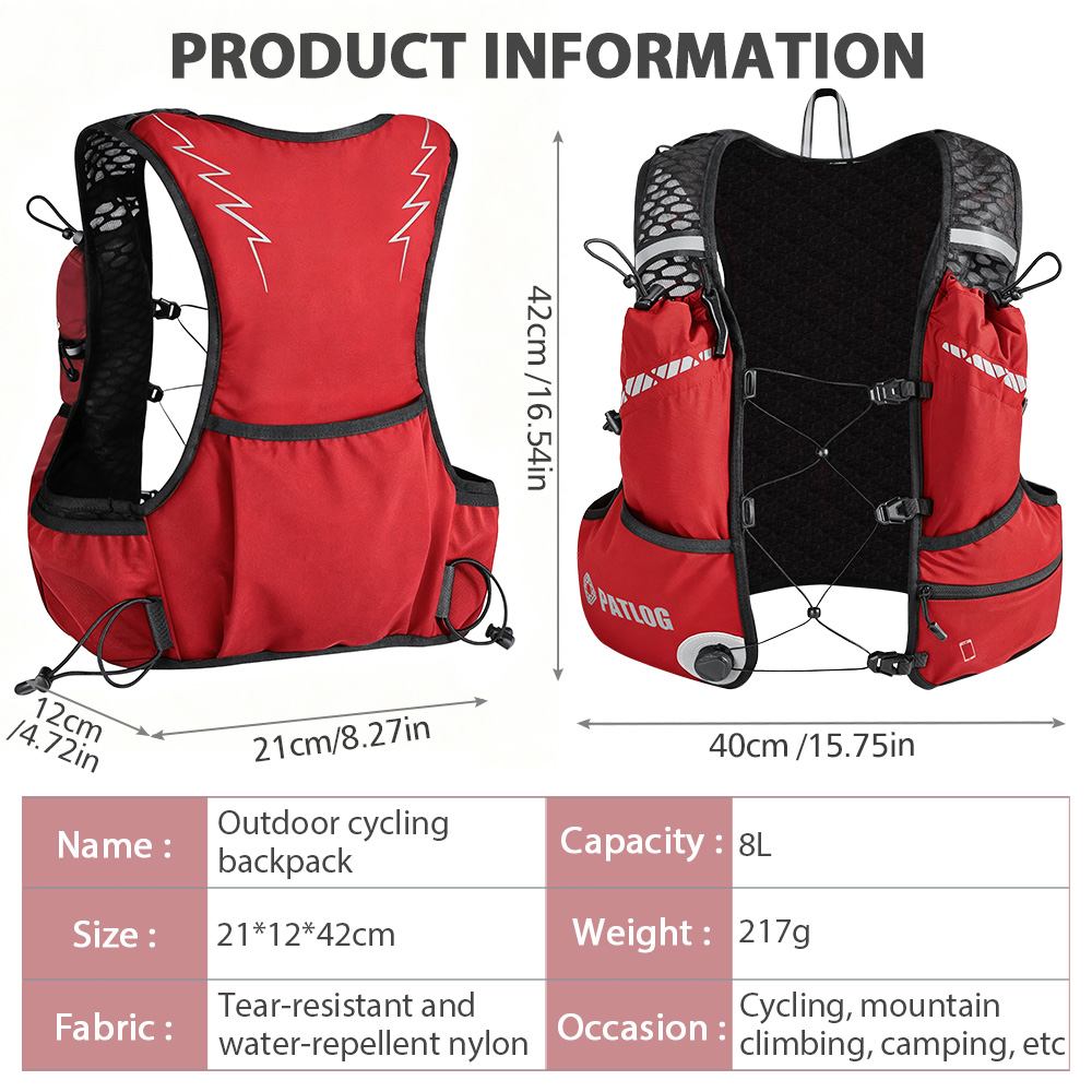 NEWBOLER Outdoor Trail Running - Running Hydration Vest recensie en prijs