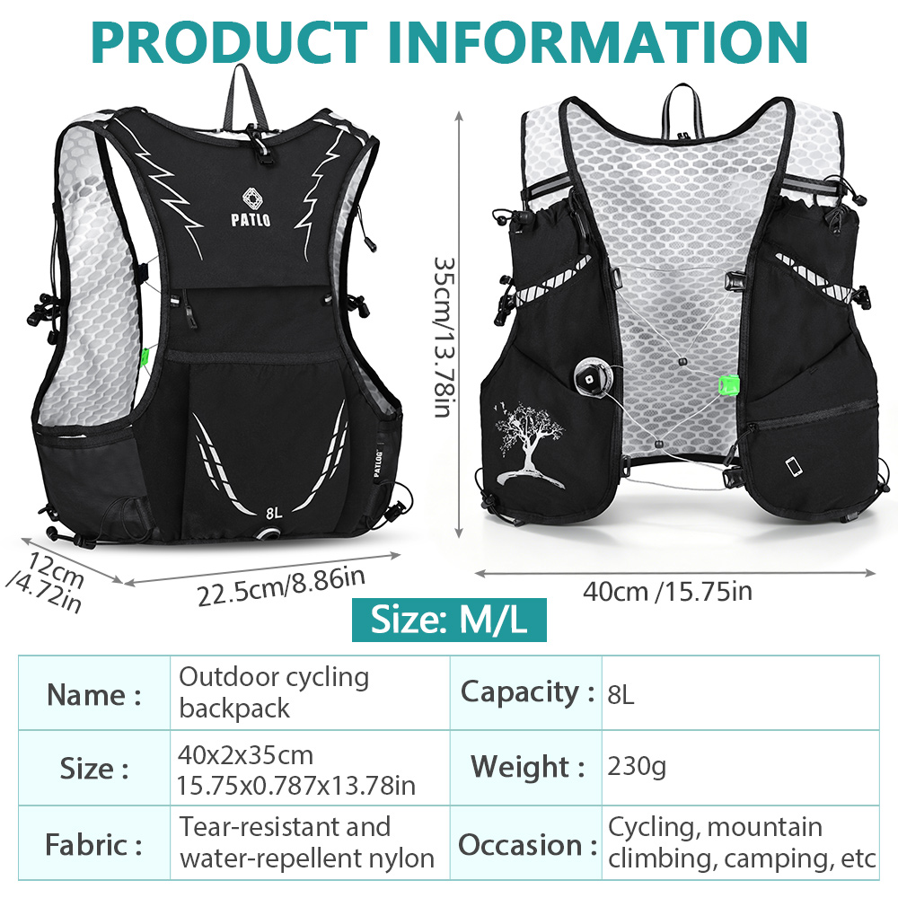2026 Nieuwe 8L Outdoor Trailru - Running Hydration Vest recensie en prijs