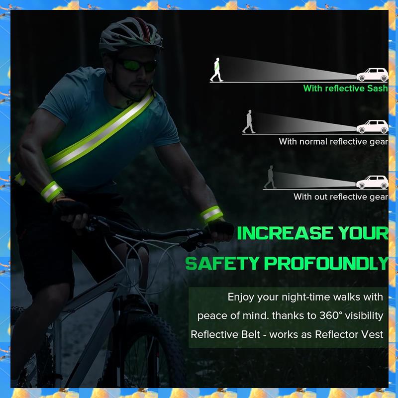 FTS reflecterende sjerp voor w - Running Gear At Night recensie en prijs